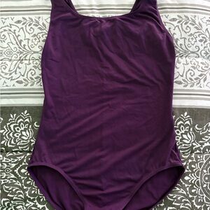 Purple Bloch leotard Large dance gymnastics adult